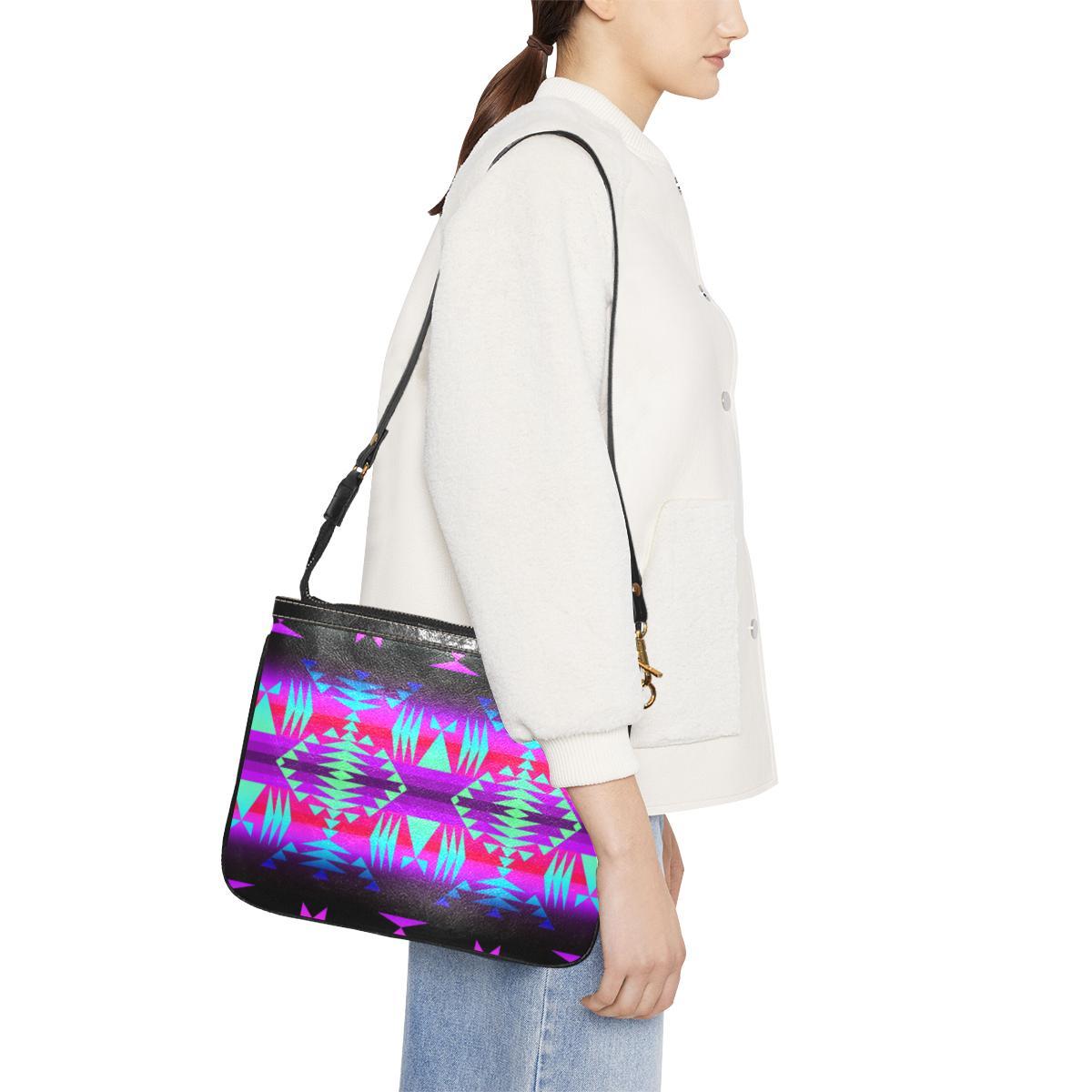 Between the Rocky Mountains Small Shoulder Bag (Model 1710) Small Shoulder Bag (1710) e-joyer 