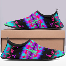 Load image into Gallery viewer, Between the Rocky Mountains Sockamoccs Kid&#39;s Slip On Shoes 49 Dzine 
