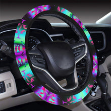 Load image into Gallery viewer, Between the Rocky Mountains Steering Wheel Cover with Elastic Edge Steering Wheel Cover with Elastic Edge e-joyer 
