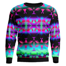 Load image into Gallery viewer, Between the Rocky Mountains Unisex Crewneck Long Sleeve Top 49 Dzine 
