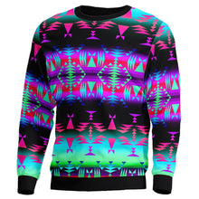 Load image into Gallery viewer, Between the Rocky Mountains Unisex Crewneck Long Sleeve Top 49 Dzine 
