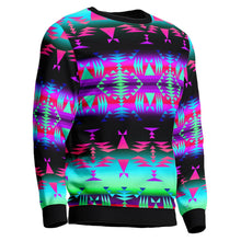 Load image into Gallery viewer, Between the Rocky Mountains Unisex Crewneck Long Sleeve Top 49 Dzine 
