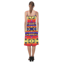 Load image into Gallery viewer, Between the San Juan Mountains Alcestis Slip Dress (Model D05) Alcestis Slip Dress (D05) e-joyer 
