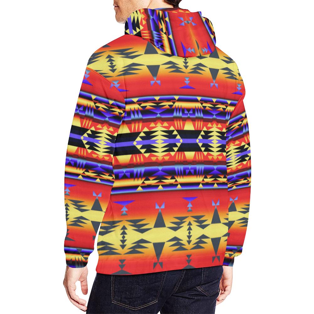 Between the San Juan Mountains All Over Print Hoodie for Men (USA Size) (Model H13) All Over Print Hoodie for Men (H13) e-joyer 