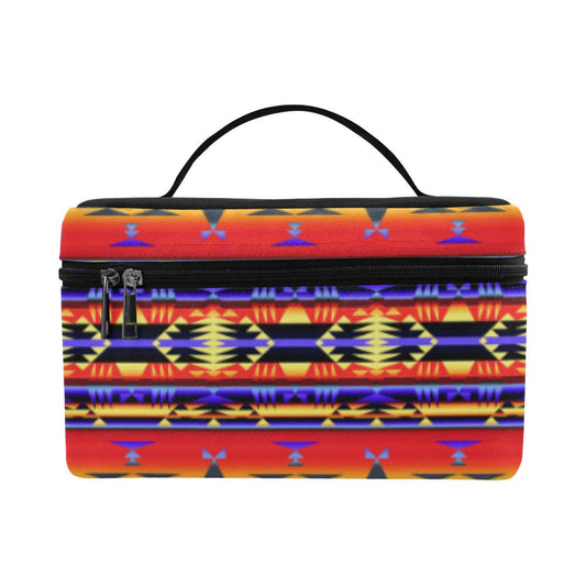 Between the San Juan Mountains Cosmetic Bag/Large (Model 1658) Cosmetic Bag e-joyer 