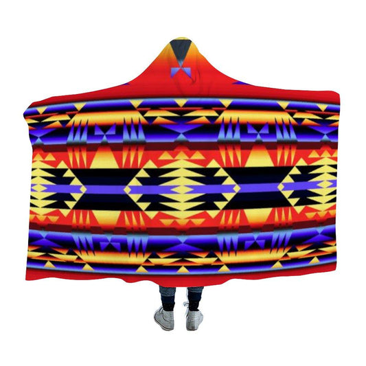 Between the San Juan Mountains Hooded Blanket 49 Dzine 