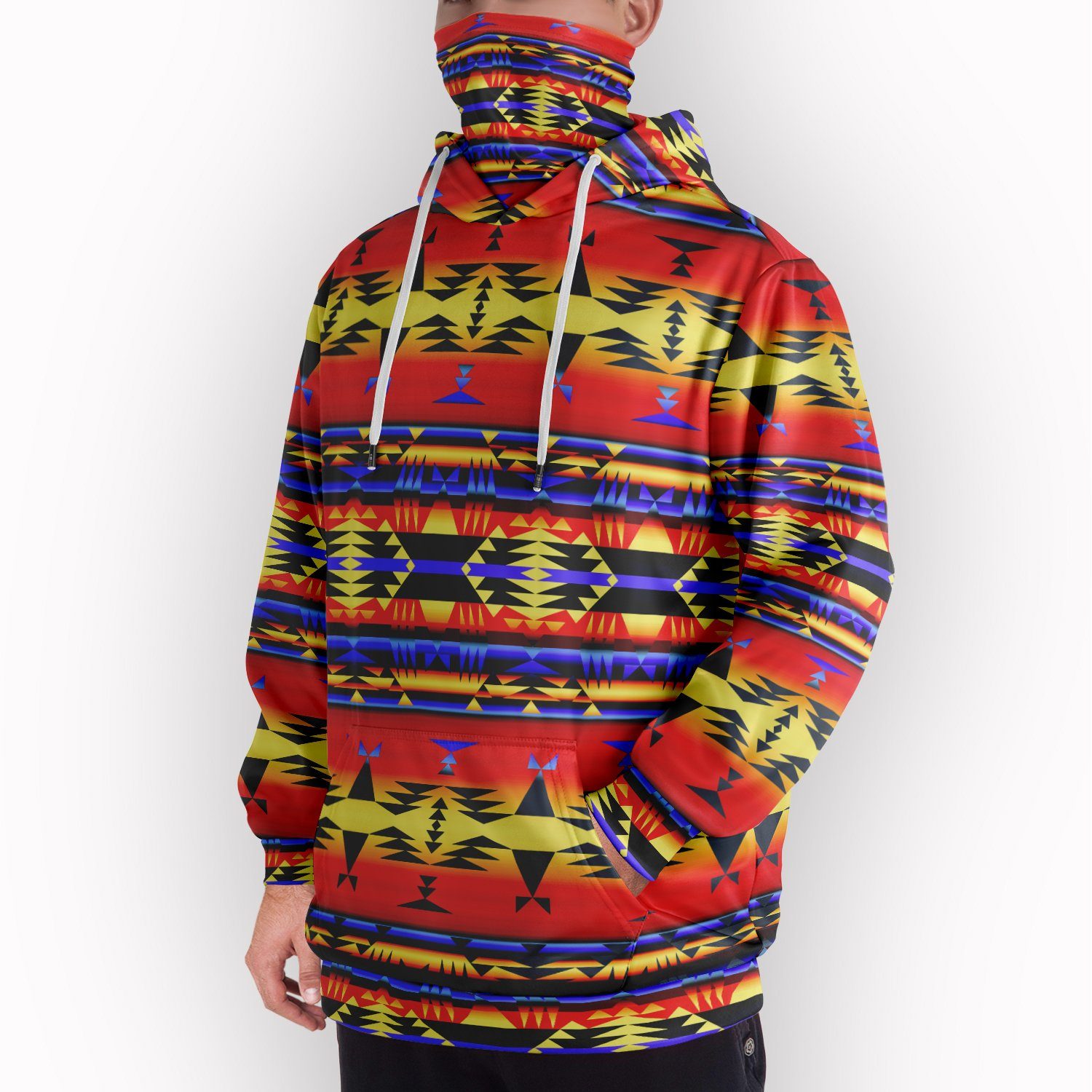 Between the San Juan Mountains Hoodie with Face Cover 49 Dzine 
