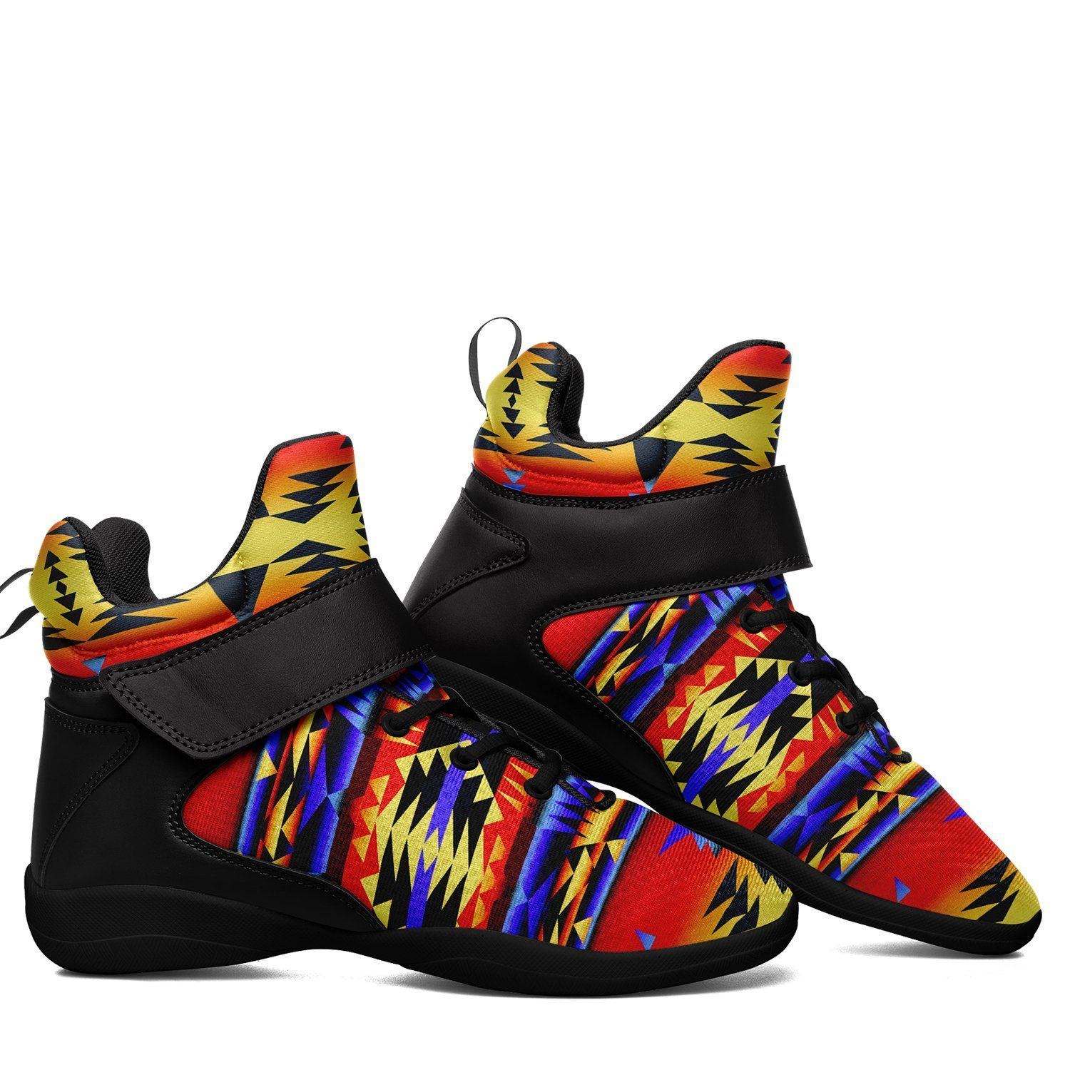 Between the San Juan Mountains Ipottaa Basketball / Sport High Top Shoes - Black Sole 49 Dzine 