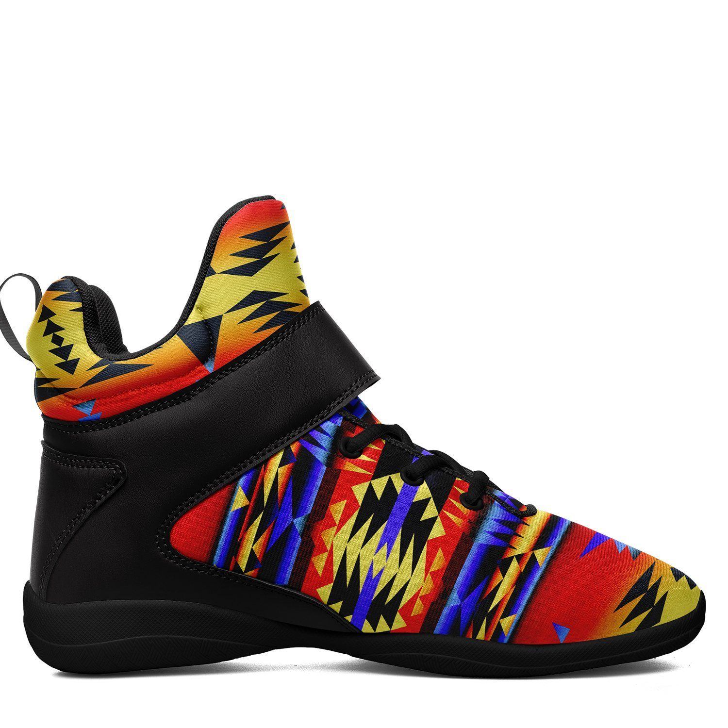 Between the San Juan Mountains Ipottaa Basketball / Sport High Top Shoes - Black Sole 49 Dzine 