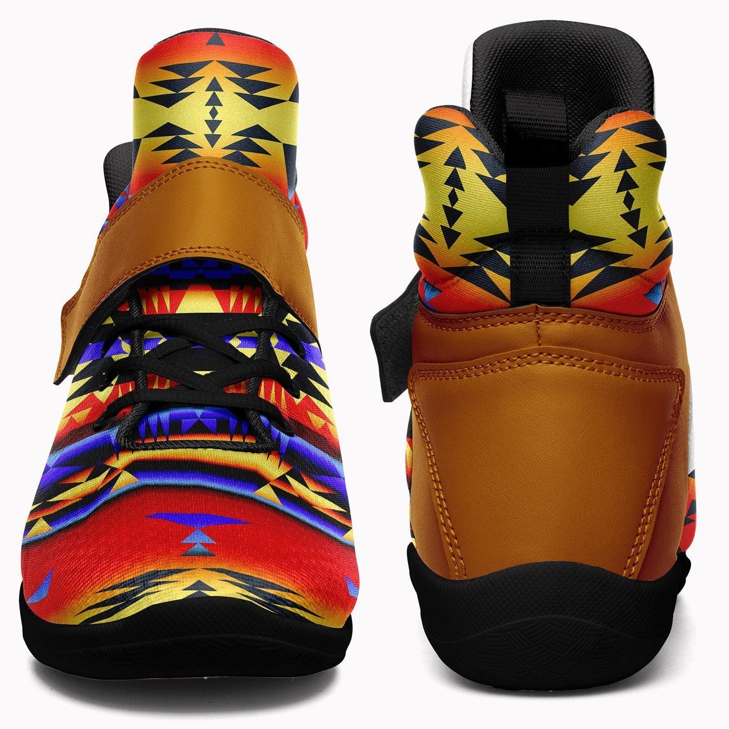 Between the San Juan Mountains Ipottaa Basketball / Sport High Top Shoes - Black Sole 49 Dzine 