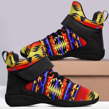 Load image into Gallery viewer, Between the San Juan Mountains Ipottaa Basketball / Sport High Top Shoes - Black Sole 49 Dzine 
