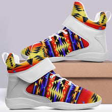 Load image into Gallery viewer, Between the San Juan Mountains Ipottaa Basketball / Sport High Top Shoes - White Sole 49 Dzine 
