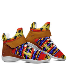 Load image into Gallery viewer, Between the San Juan Mountains Ipottaa Basketball / Sport High Top Shoes - White Sole 49 Dzine 
