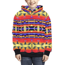 Load image into Gallery viewer, Between the San Juan Mountains Kids&#39; All Over Print Hoodie (Model H38) Kids&#39; AOP Hoodie (H38) e-joyer 
