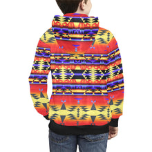 Load image into Gallery viewer, Between the San Juan Mountains Kids&#39; All Over Print Hoodie (Model H38) Kids&#39; AOP Hoodie (H38) e-joyer 
