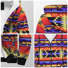 Load image into Gallery viewer, Between the San Juan Mountains Sherpa Hoodie 49 Dzine 
