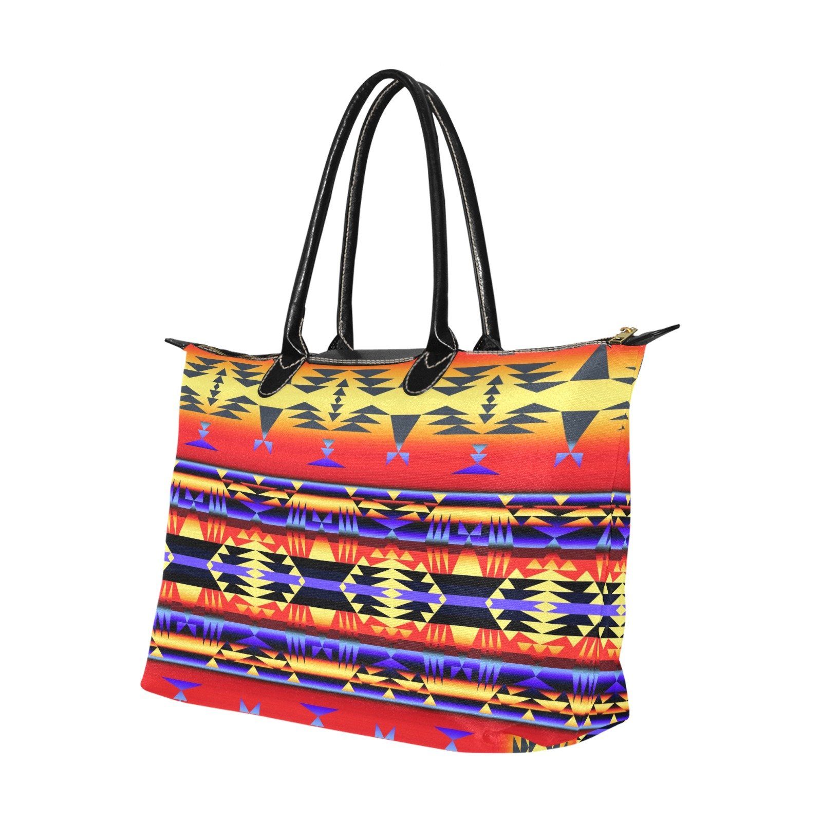 Between the San Juan Mountains Single-Shoulder Lady Handbag (Model 1714) bag e-joyer 