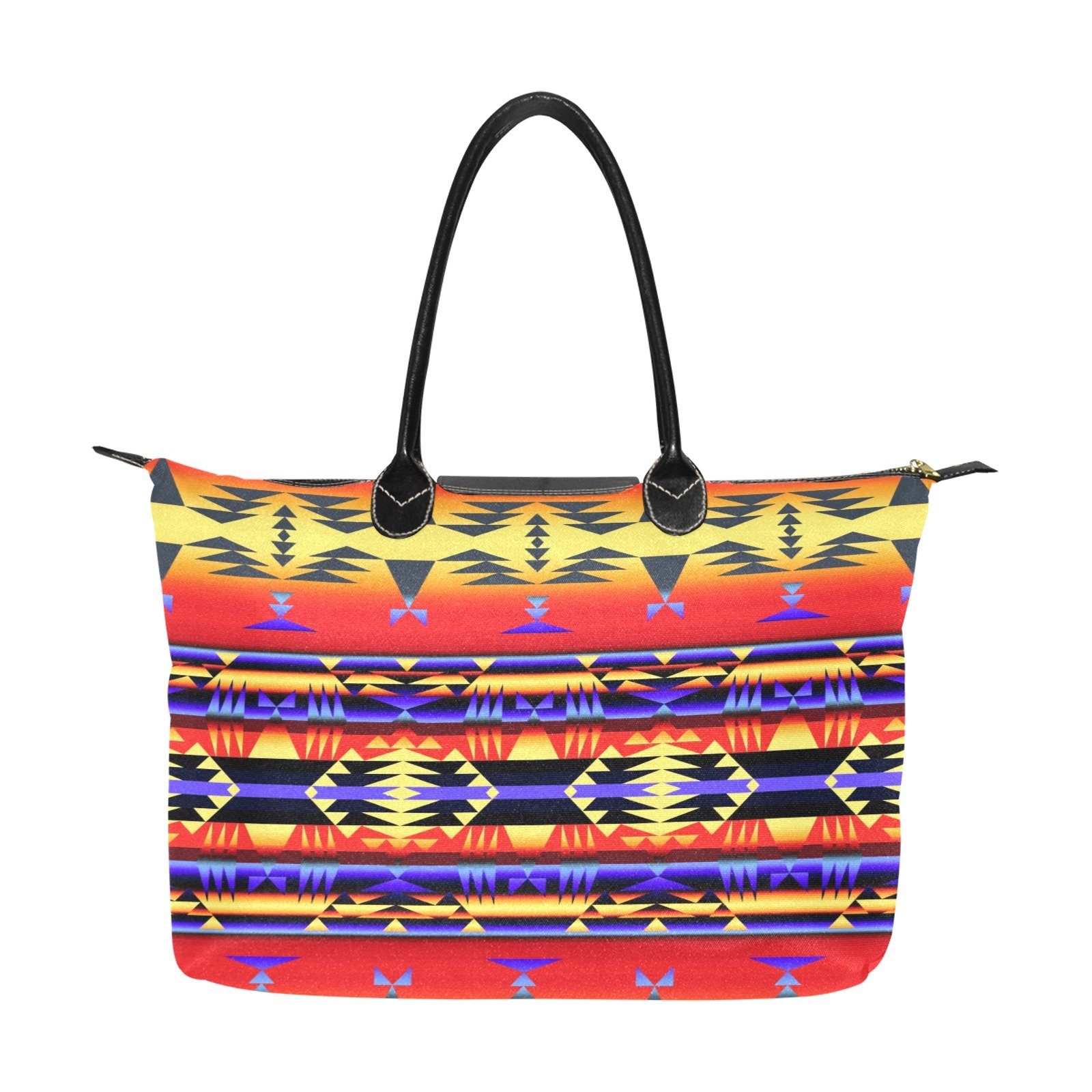 Between the San Juan Mountains Single-Shoulder Lady Handbag (Model 1714) bag e-joyer 