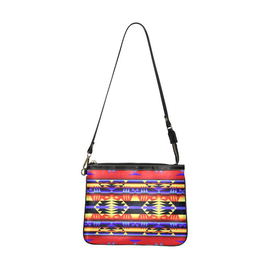 Between the San Juan Mountains Small Shoulder Bag (Model 1710) Small Shoulder Bag (1710) e-joyer 