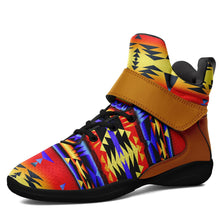 Load image into Gallery viewer, Between the San Juan Mountains White Sole Ipottaa Basketball / Sport High Top Shoes Herman 
