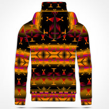 Load image into Gallery viewer, Between the Sierra Mountains Hoodie with Face Cover 49 Dzine 
