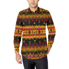 Load image into Gallery viewer, Between the Sierra Mountains Men&#39;s All Over Print Casual Dress Shirt (Model T61) Men&#39;s Dress Shirt (T61) e-joyer 
