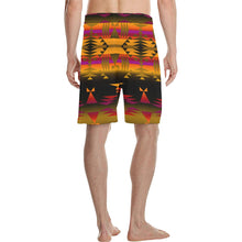 Load image into Gallery viewer, Between the Sierra Mountains Men&#39;s All Over Print Casual Shorts (Model L23) Men&#39;s Casual Shorts (L23) e-joyer 
