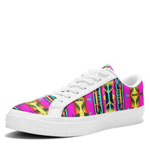 Load image into Gallery viewer, Between the Sunset Mountains Aapisi Low Top Canvas Shoes White Sole 49 Dzine 
