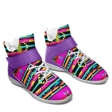 Load image into Gallery viewer, Between the Sunset Mountains Ipottaa Basketball / Sport High Top Shoes 49 Dzine 
