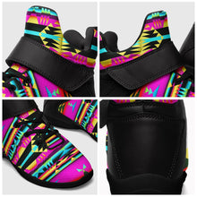 Load image into Gallery viewer, Between the Sunset Mountains Ipottaa Basketball / Sport High Top Shoes 49 Dzine 
