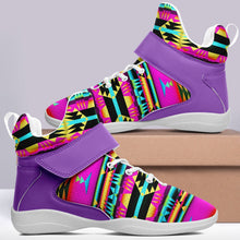 Load image into Gallery viewer, Between the Sunset Mountains Ipottaa Basketball / Sport High Top Shoes 49 Dzine 
