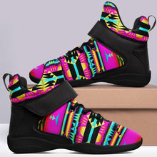 Load image into Gallery viewer, Between the Sunset Mountains Ipottaa Basketball / Sport High Top Shoes 49 Dzine 
