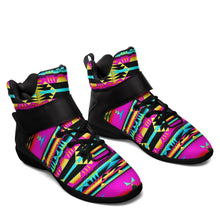 Load image into Gallery viewer, Between the Sunset Mountains Ipottaa Basketball / Sport High Top Shoes - Black Sole 49 Dzine 
