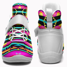 Load image into Gallery viewer, Between the Sunset Mountains Ipottaa Basketball / Sport High Top Shoes - White Sole 49 Dzine 
