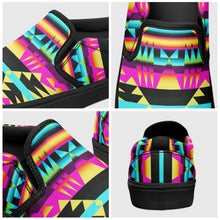 Load image into Gallery viewer, Between the Sunset Mountains Otoyimm Canvas Slip On Shoes 49 Dzine 
