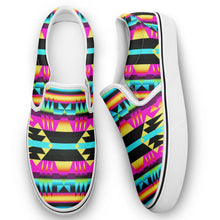 Load image into Gallery viewer, Between the Sunset Mountains Otoyimm Canvas Slip On Shoes 49 Dzine 
