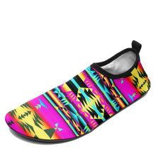 Load image into Gallery viewer, Between the Sunset Mountains Sockamoccs Kid&#39;s Slip On Shoes 49 Dzine 
