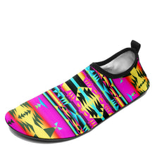 Load image into Gallery viewer, Between the Sunset Mountains Sockamoccs Slip On Shoes 49 Dzine 
