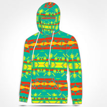 Load image into Gallery viewer, Between the Teton Mountains Hoodie with Face Cover 49 Dzine 
