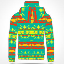 Load image into Gallery viewer, Between the Teton Mountains Hoodie with Face Cover 49 Dzine 
