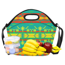 Load image into Gallery viewer, Between the Teton Mountains Neoprene Lunch Bag/Large (Model 1669) Neoprene Lunch Bag/Large (1669) e-joyer 
