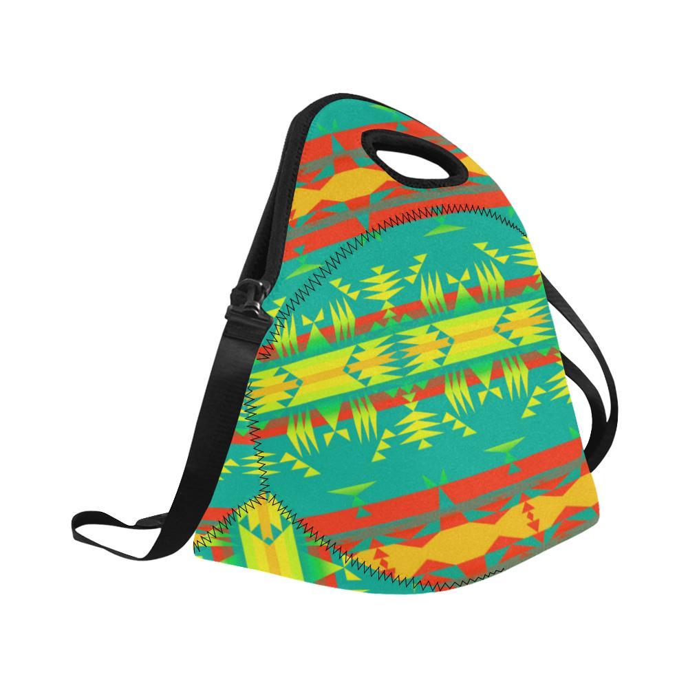 Between the Teton Mountains Neoprene Lunch Bag/Large (Model 1669) Neoprene Lunch Bag/Large (1669) e-joyer 