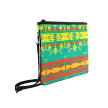 Load image into Gallery viewer, Between the Teton Mountains Slim Clutch Bag (Model 1668) Slim Clutch Bags (1668) e-joyer 
