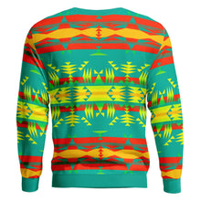 Load image into Gallery viewer, Between the Teton Mountains Unisex Crewneck Long Sleeve Top 49 Dzine 
