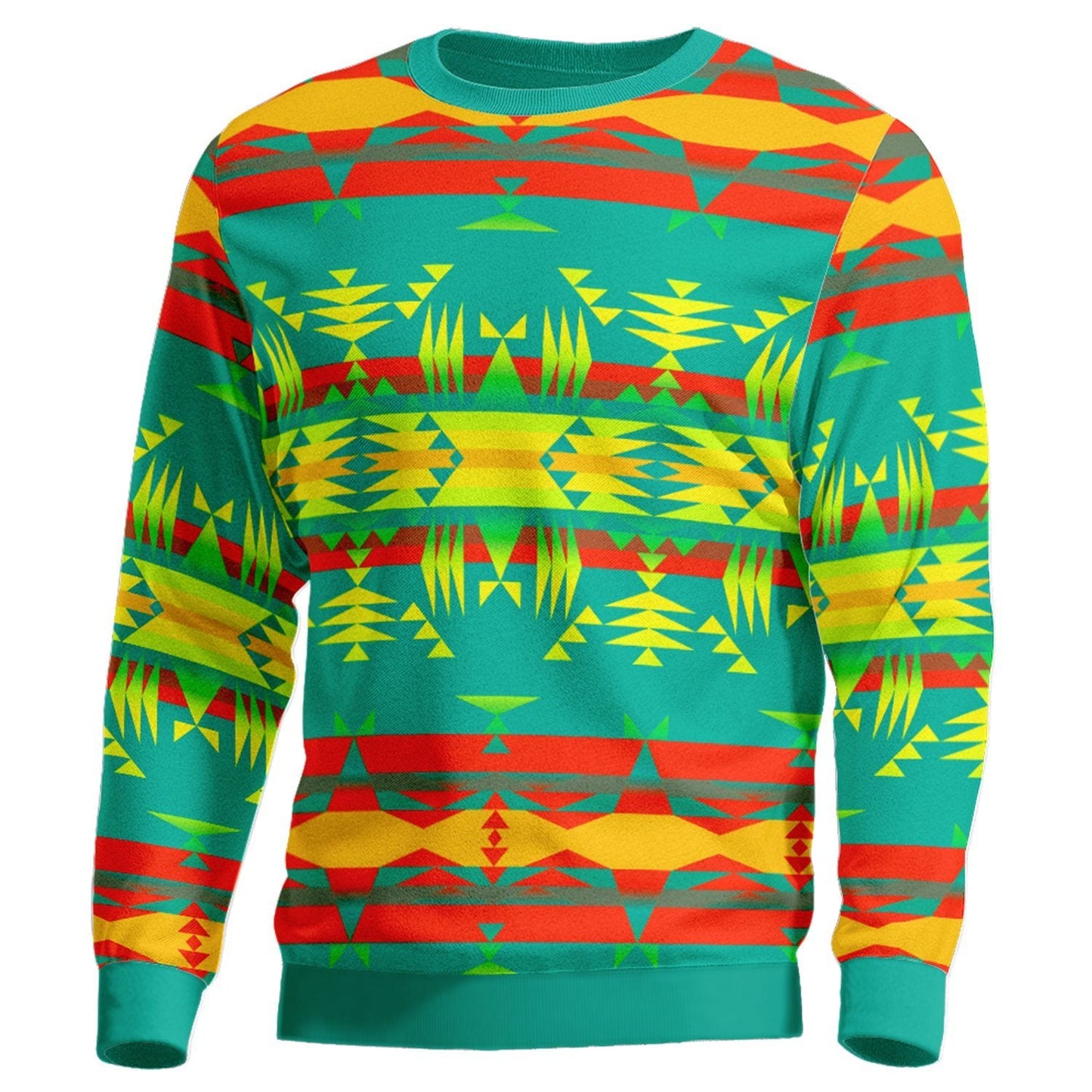 Between the Teton Mountains Unisex Crewneck Long Sleeve Top 49 Dzine 
