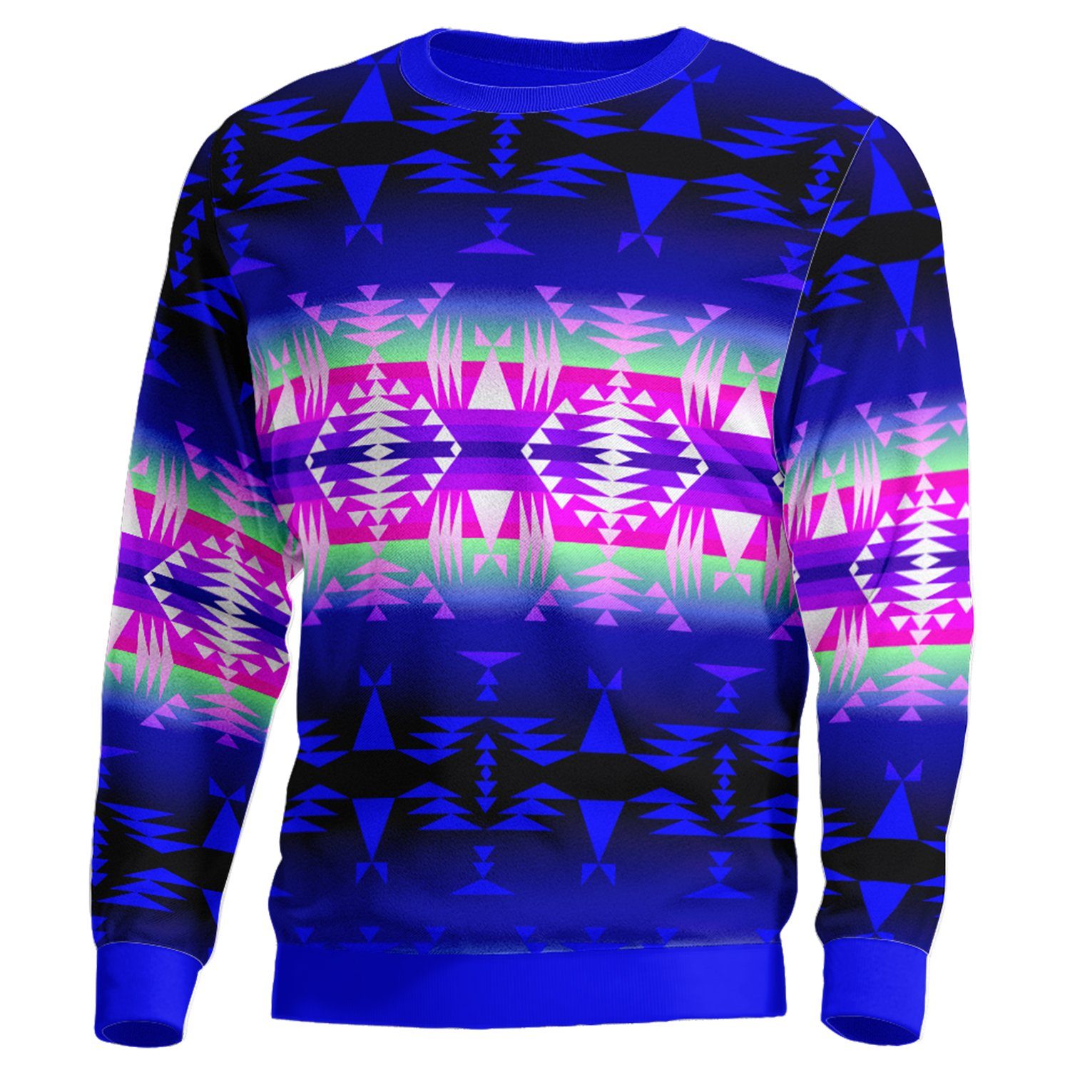 Between the Wasatch Mountains Unisex Crewneck Long Sleeve Top 49 Dzine 