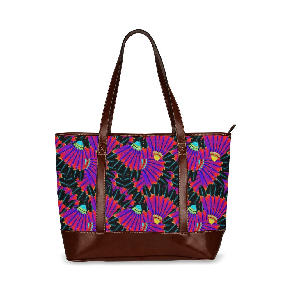 Eagle Feather Remix Tote Handbag