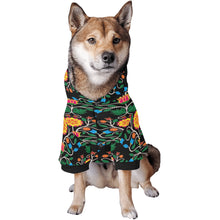 Load image into Gallery viewer, Floral Beadwork Four Clans Pet Dog Hoodie
