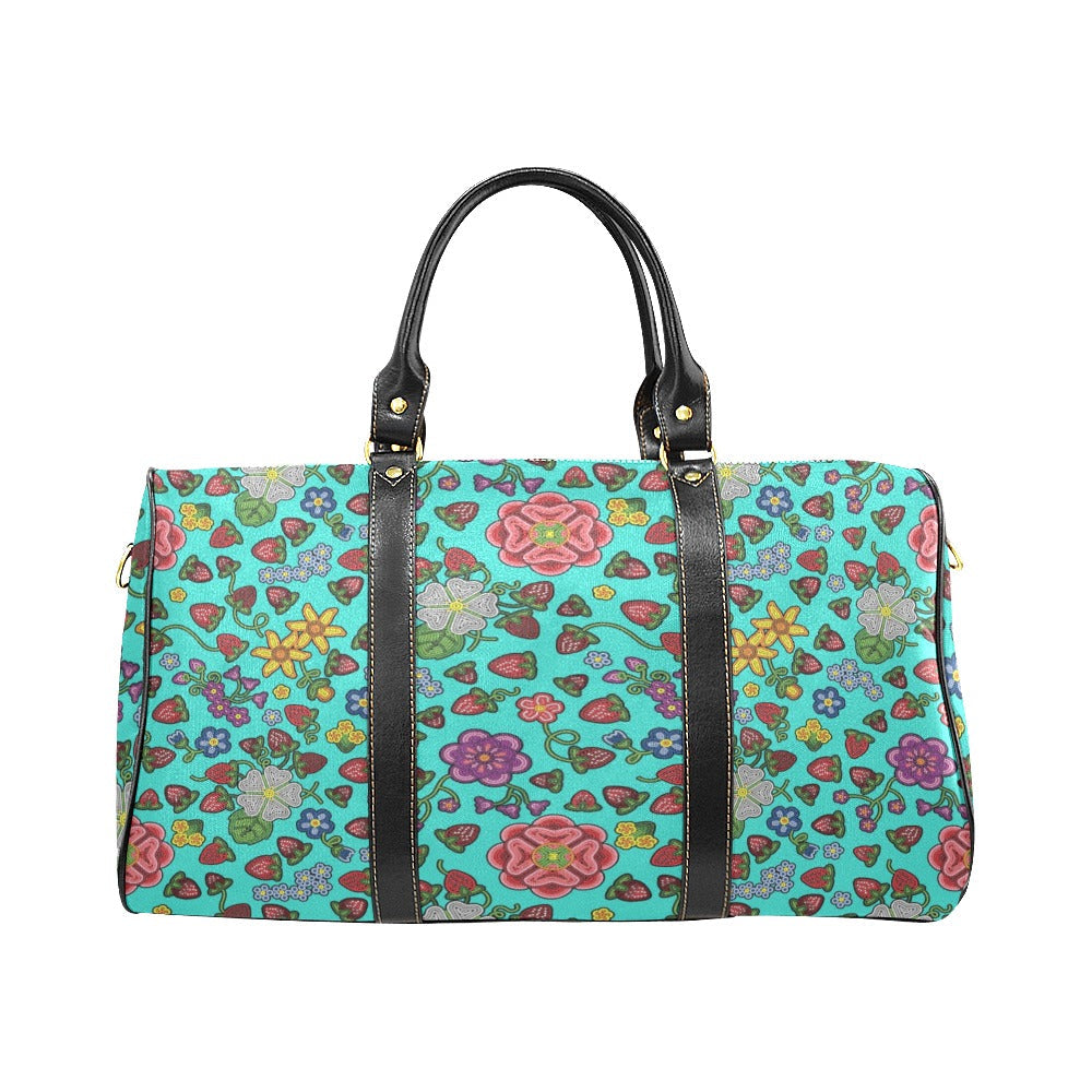 Berry Pop Turquoise Waterproof Travel Bag