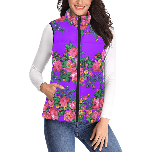 Kokum's Revenge Lilac Women's Padded Vest Jacket